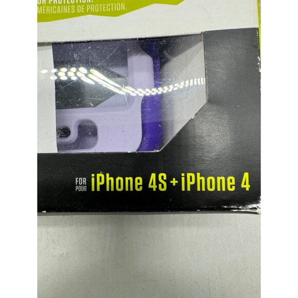 Griffin Survivor Case For iPhone 4S & iPhone 4 purple READ - Picture 7 of 7